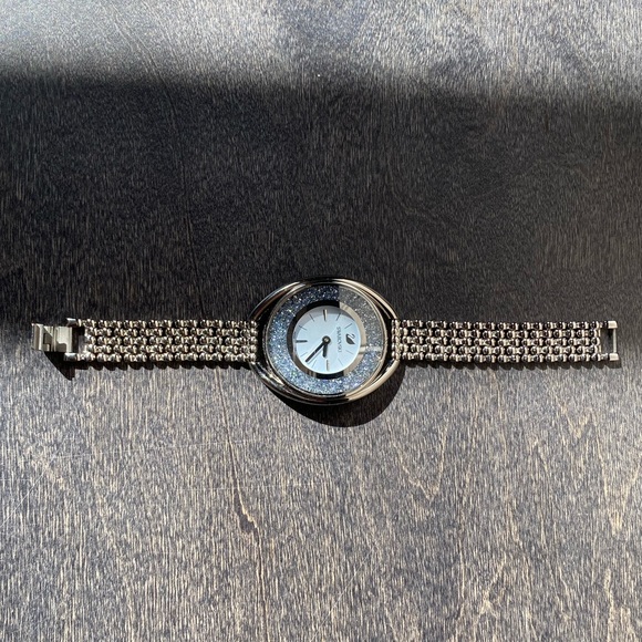 Swarovski Crystal Stainless Steel Silver Watch - Picture 5 of 14